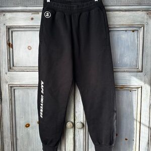 BAPE AAPE UNIVERCE Black Sweatpants Size M